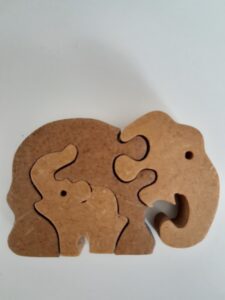 baby elephant puzzle