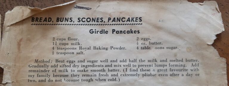 original pancake recipe