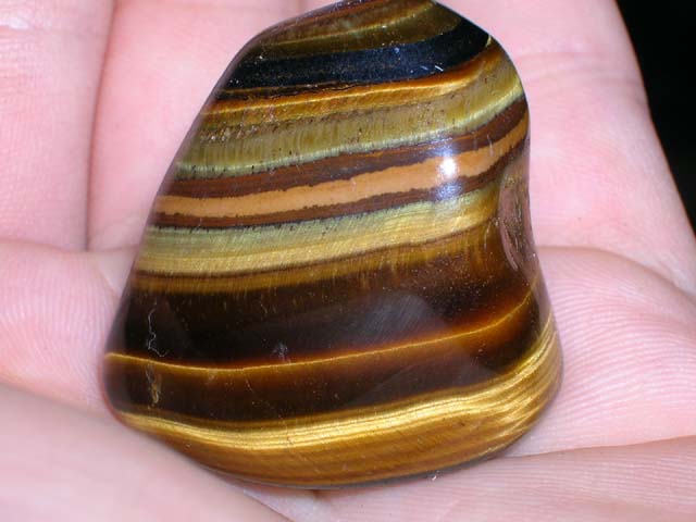 Tigers Eye semi precious stone